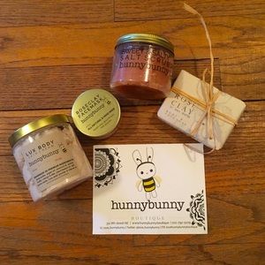Skincare gift set, 4 handmade natural products